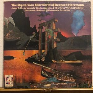 Bernard Herrmann Mysterious Film World of...Perf. by Natl. Phil. Orch. Vinyl Lp